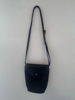 Madewell Black Crossbody Leather Shoulder Bag